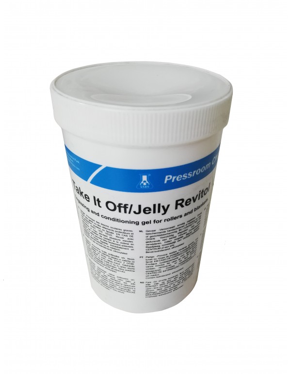 Gel Limpiador de Rodillos y Cauchos JELLY REVITOL(1Kg)