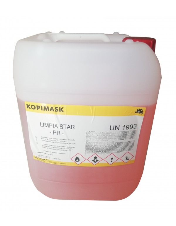 Limpiador Rodillos y Cauchos KOPIMASK Limpia Star PR 20ltrs
