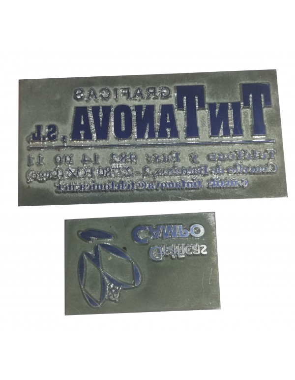 ENGRAVED Magnesium-fine 3 mm
