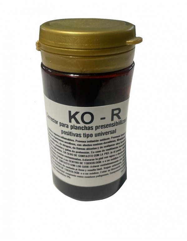 CORRECTOR GEL KOPIMASK KO-R planchas positivas(100cc)