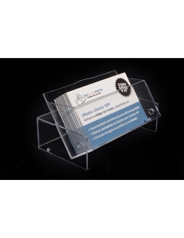 Estuche tarjetas expositor 24EN