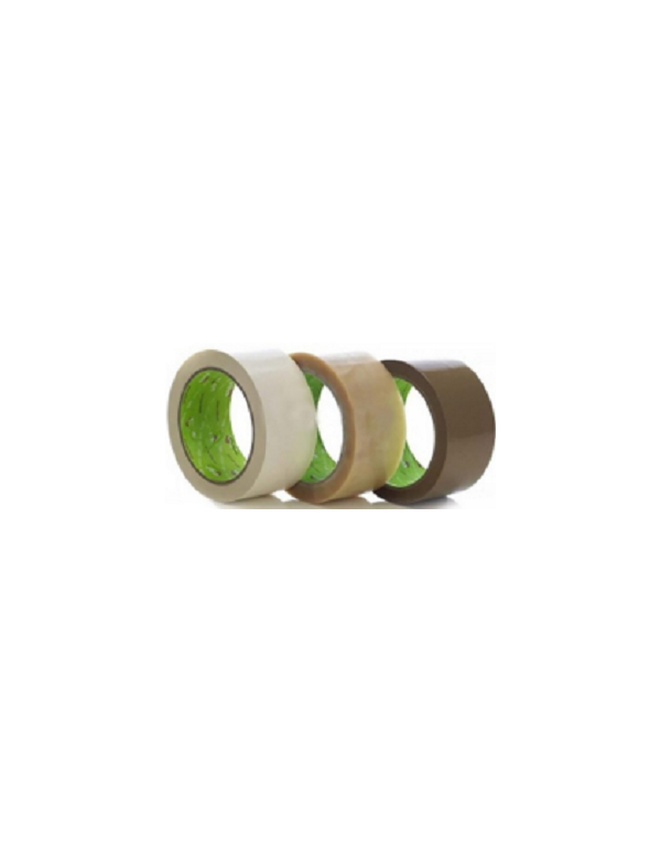 CINTA Precinto PP Solvente de 48 mm x 132 m