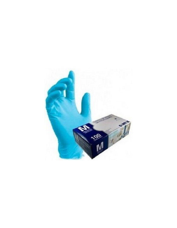 Blue Nitrile Gloves (100/U)