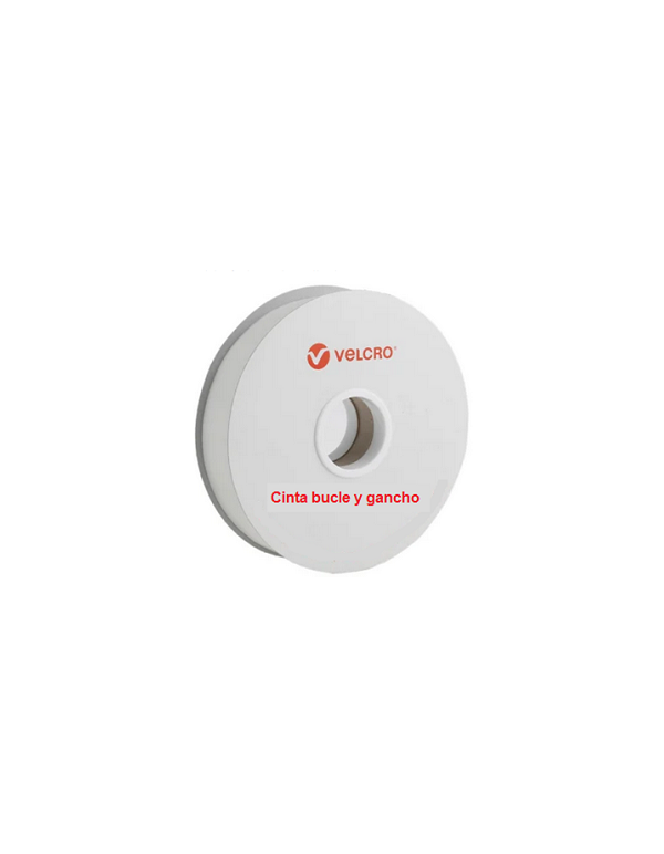 Adhesive Velcro tape 10 mm x 25m
