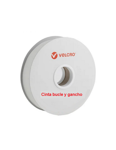 Adhesive Velcro tape 16 mm x 25m