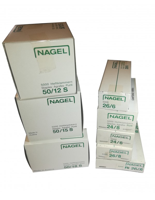 Grapa NAGEL 26/6 RI (5000/u)